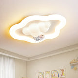 Modern Cream Style Nursery Decor Boy Girl Bedroom Ceiling Lamps Cloud Light LED Children's Room Baby Room Ceiling Lights