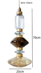 Ballet Pendant Lamp - Creative Danish Design Glass Hanging Light