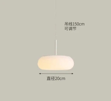 Modern Nordic round LED wall lamp bedroom balcony entrance porch lamp warm guest dining room ceiling light chandelier