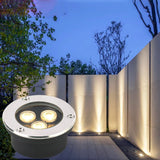 Ultra-Thin IP67 Waterproof LED Buried Light - 3W 5W 9W Outdoor Garden Path Spotlight