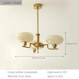Vintage Bauhaus LED Chandeliers Pendant Lamp Bedroom Study Room Living Dining Room Hanging Lighting Designer Nordic Retro Lamp