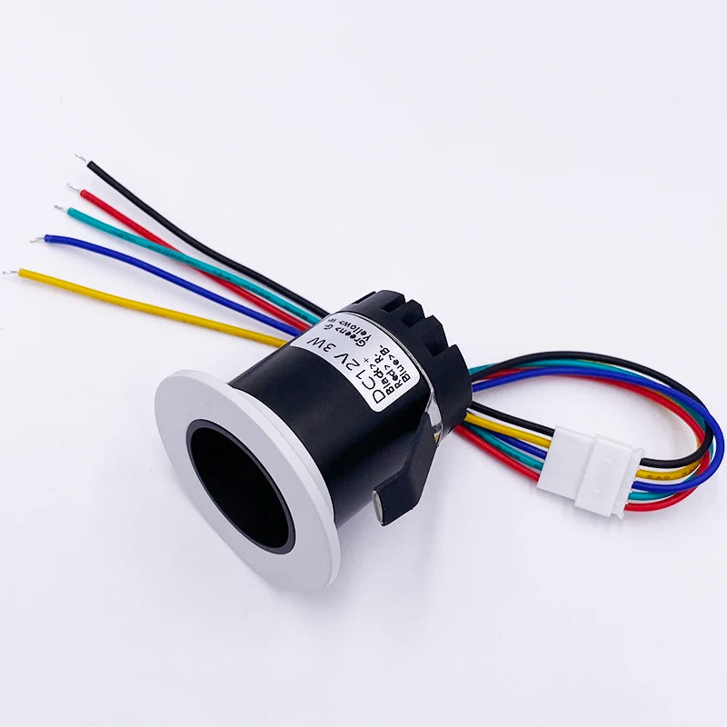 Miniature RGBW LED Spotlight - Anti-Glare DC12V Recessed Ceiling Light