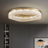 Luxurious Golden-gloss Chandelier, Round Copper Chandelier, For Dining Room, Living Room, Bedroom, Home Decoration, Resin Chande