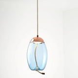 Modern Minimalist Glass LED Chandelier - Creative Pendant for Living & Kitchen