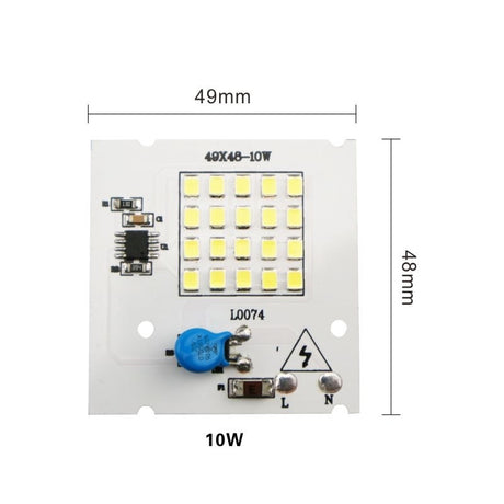 LED Lamp Chips 220V SMD Bulb 2835 Smart IC Led Light Input 10W 20W 30W 50W 100W For Outdoor Flood Light
