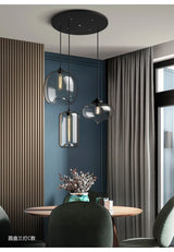 Caren Lighting handmade Glass Modern Nordic hanging loft Glass Pendant Light decor Lights Fixtures led filament dinningroom Lamp