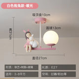 Children's Room Bedside Ceiling Lamp Girl Boy Wall Art Ceiling Lights Creative Cartoon Eye Protection Led  Home Decor Fixtures