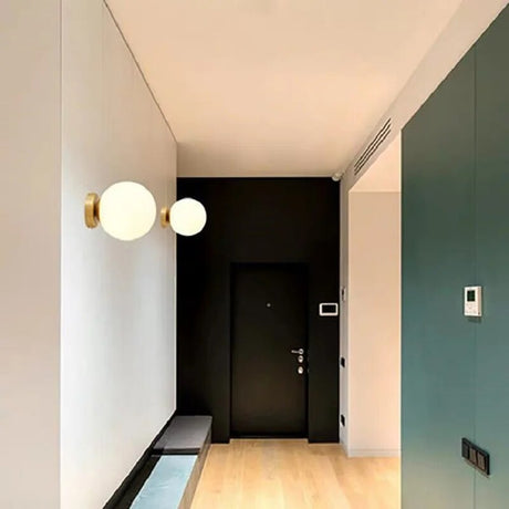 Modern Corridor Ceiling Light Nordic Personality Creative Round Glass Ball Ceiling Lamp For Home Kids Room Decorations Lighting