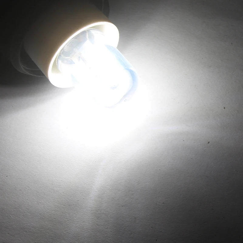 Mini LED Corn Light Bulb (B15 / B15D / E14, 3W) - AC110V/220V & DC12V/24V Spotlight for Refrigerators, Sewing Machines & Appliances