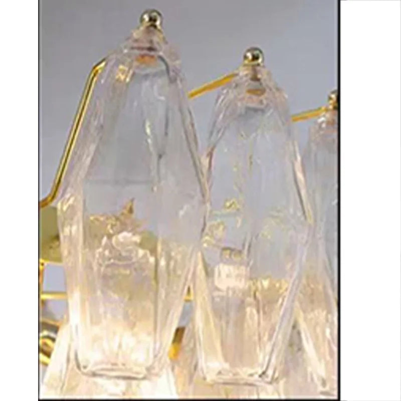 2027 Murano Glass Wish Bottle Pendant Lamp Colorful Glass Electroplated Brass Silver Round Dimmable Ceilings Lustre