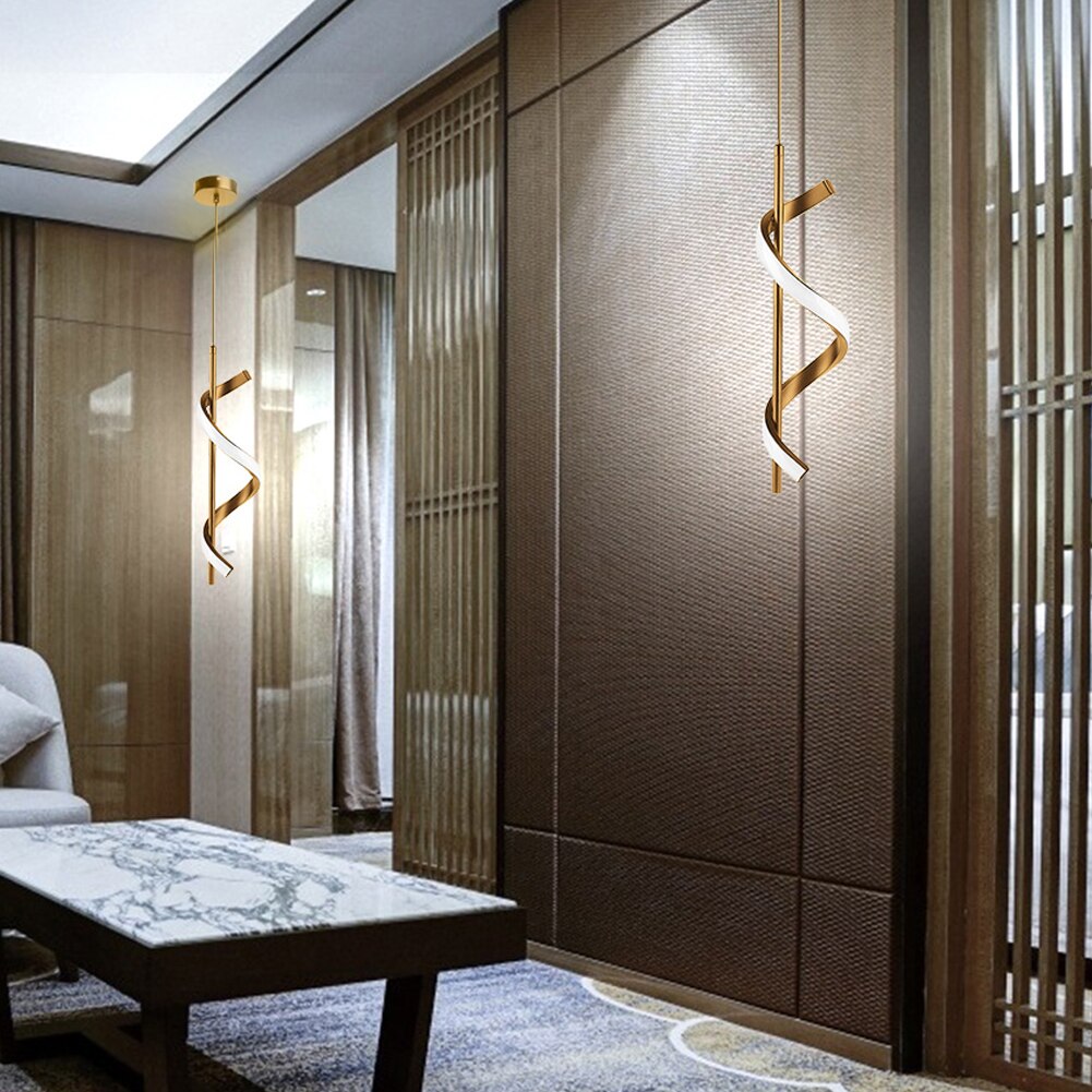 Modern Ceiling Lights Long Strip Chandeliers For Living Room Bedroom Bedside LED Indoor Hanging Lamp Home Lighting Ceiling Lamp