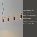 Nordic Macaron Painted Metal Spotlight Chandelier Living Room Led GU10 Pendant Chandelier Lighting Indoor Deco Lighting Lampara