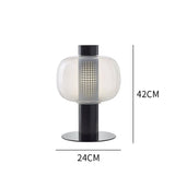 2026 Italy Designer Bonbori Brokis Table Lamps Modern Glass Desk Light For Living Room Bedside Bedroom