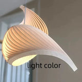 Japanese Unique Wooden LED Pendant Lamps Creative Living Room Restaurant Coffee Shop Art Chandelier Home Decor Lights Fixtures
