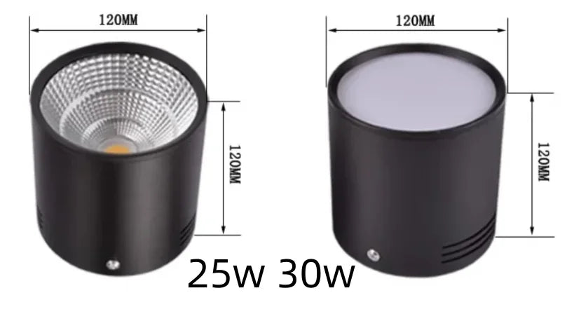 Dimmable LED Ceiling light 220V 110V 9W 12W 15W 18W 25W 30W Hotel Office Home Decoration AC85-265V LED Downlights