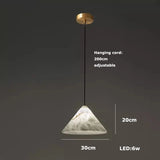LED 2026 New Trend Marble Series Lustre Hanging Lamp Chandelier Indoor Lighting Suspension Luminaire Lampen For Dinning Room
