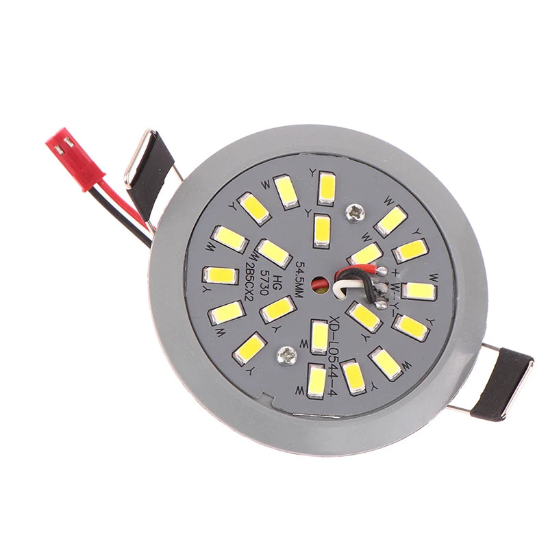 LED Downlight Lamp 5W 220V Integrated Light Cup LED Ampoule SpotLight Double Round Ceiling Recessed Umbrella LED Corn Bulb New