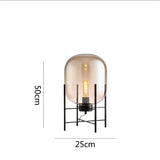 Modern home decors lighting Nordic floor light LED living room standing fixtures study bedroom glass table lamps