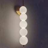 Wall Lamp Bedroom Nordic Minimalist Glass Lamp for Corridor Living Room Background Wall Light