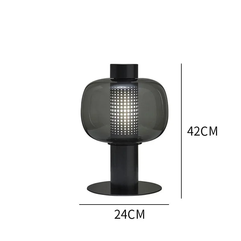 2026 Italy Designer Bonbori Brokis Table Lamps Modern Glass Desk Light For Living Room Bedside Bedroom