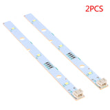 2-Pack Refrigerator LED Light Bar Strip for Hisense / Rongsheng (DC12V 2W, 16cm) - Replacement Model E349766 MDDZ-162A 1629348