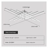 New living room ceiling lamp creative line bedroom lamp minimalist led study modern simple atmosphere master bedroom lamp