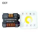 86 Touch Panel Remote Control Single Color/CCT/RGB/RGBW/RGBWC(RGB+CCT) LED Strip Controller 2.4G RF Switch Dimmer DC 5V 12V 24V
