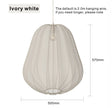 Nordic Creative Chandelier Lantern Modern Balloon Pendant Living Room Bedroom Staircase Aisle Restaurant Fabric Lamp