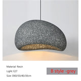 2026 Wabi-Sabi Pendant Lamp - Organic Textured Hanging Light for Dining Table