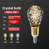 Super Bright LED Crystal Bulb  E27/E14 European Home Light  Dining Room Chandelier warm white cold white 110v 220v 230v 240v
