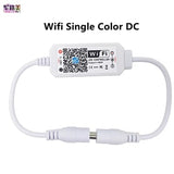 Magic Home DC5V 12V 24V Bluetooth-compatible Wireless WiFi Controller,RGB/RGBW IR RF LED Controller for WS2811 WS2812 Led Strip