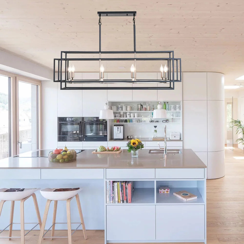 Retro Industrial Chandelier for Table Dining Room Kitchen Island Bar Light Pendant Lighting Lamps Home Decor Lusters Luminaires