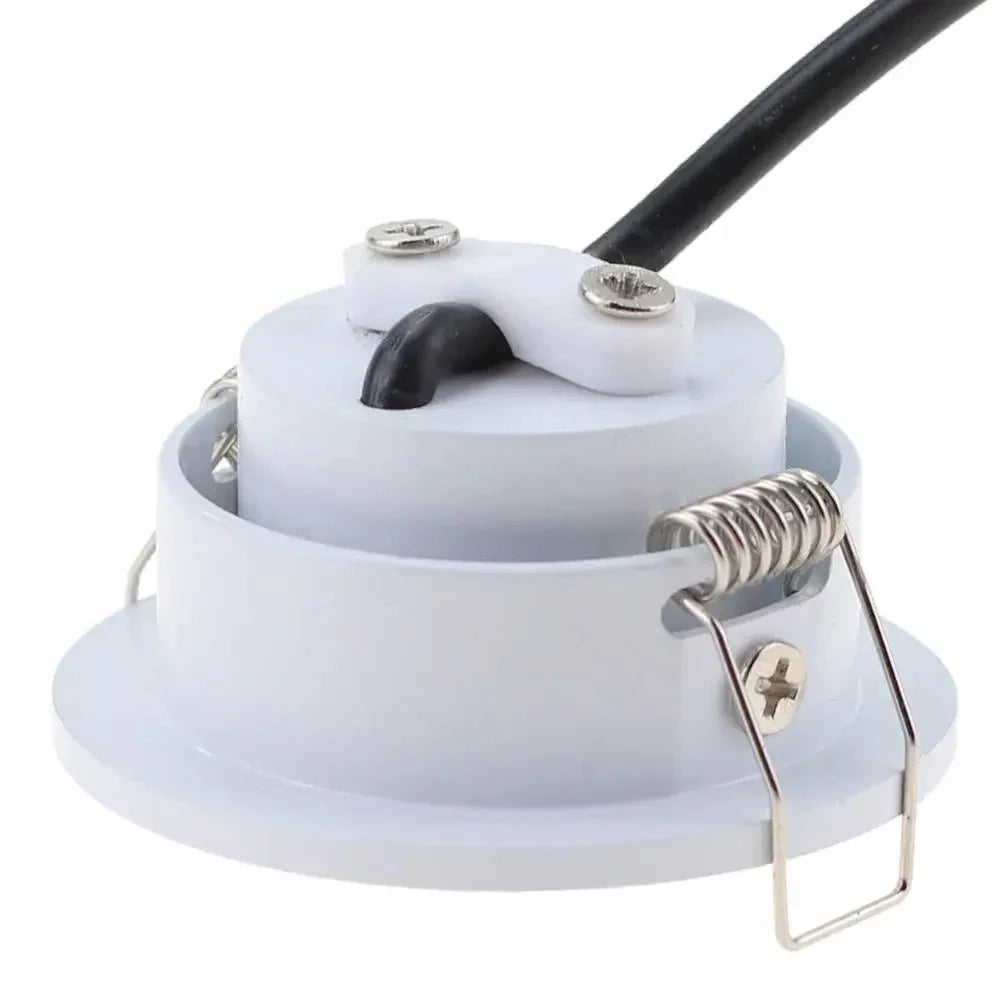 Waterproof LED Down lights Adjustable Dimmable 3W AC90-260V/DC IP65 Downlight Outdoor Led Ceiling Lamps MINI LED Spot Color