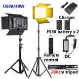 U800 LED Photo Studio Light For Tiktok Youbute Game Live Video Lighting 40W/50W Portable Video Recording Photography Panel Lamp