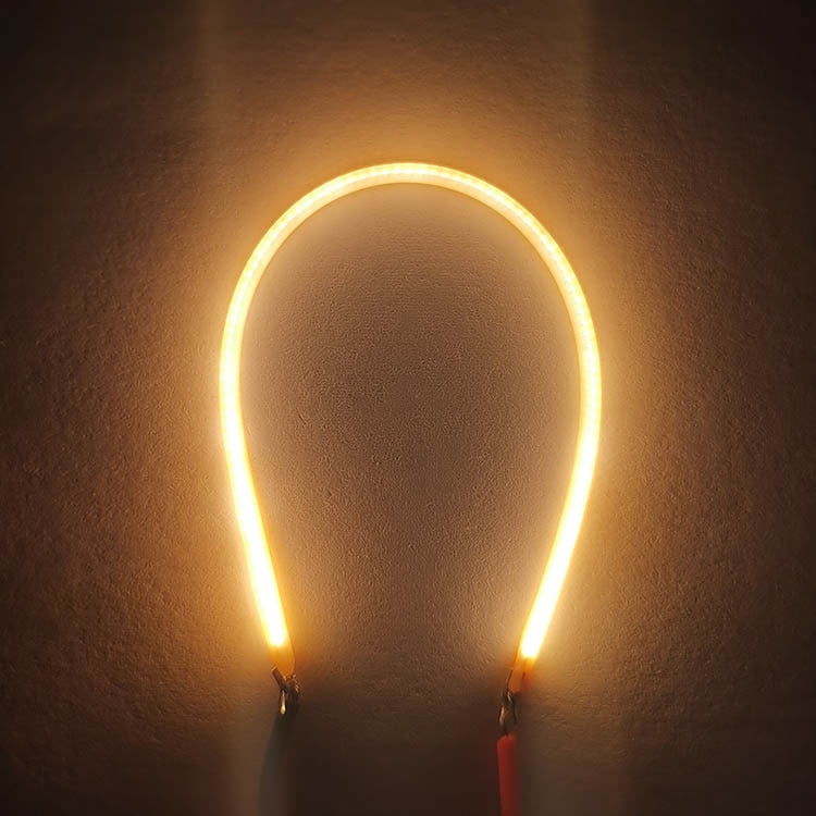 10pcs DC3V 130mm 300mm Warm Retro Edison Bulb LED Filament Lamp Parts LED Diodes Flexible Filament For Christmas Decorative Lamp
