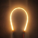 10pcs DC3V 130mm 300mm Warm Retro Edison Bulb LED Filament Lamp Parts LED Diodes Flexible Filament For Christmas Decorative Lamp