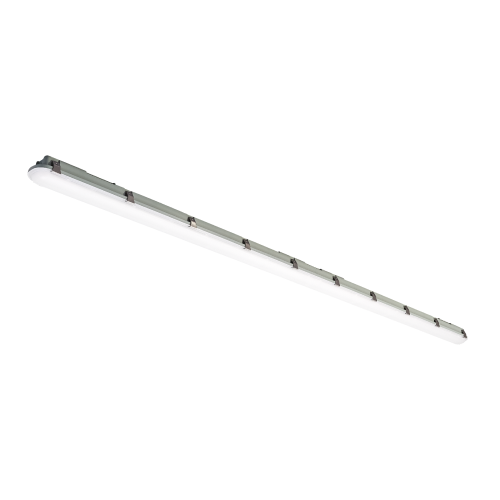 LED Vapour Proof High Bay 8FT (3.8in width) 120-347V 65/75/90W 3500/4000/5000K