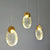 Home Decor Crystal Pendant Lights Modern Bubble Hanging Chandeliers Lamp Dining Room Restaurant Bedroom Shop Bar Drop Suspension