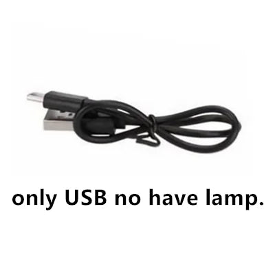 Mini LED 500mah Cold White Work Light Portable Pocket Flashlight Keychains USB Rechargeable For Outdoor Camping Small Corkscrew