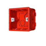 Model 86 General Electric mounting box, switch socket junction box hidden inside mounting box, electrical socket and accessories