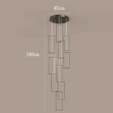 Nordic home decoration, stair chandelier, living room and dining room Pendant lights, ceiling light, indoor lighting