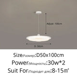 2025 Modern Led Living Room Ceiling Lamps Simple Cream Style Ceiling Lights Atmospheric Home Indoor Lighting Whole House Fixture