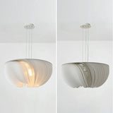 Nordic Wabi-Sabi Parchment Led Pendant Lights Living Dining Room Decor Led Pendant Lamp Bedroom Loft Chandelier Hanging Lighting