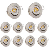 IP65 Waterproof Recessed LED Downlight - 3W Dimmable Spot Light
