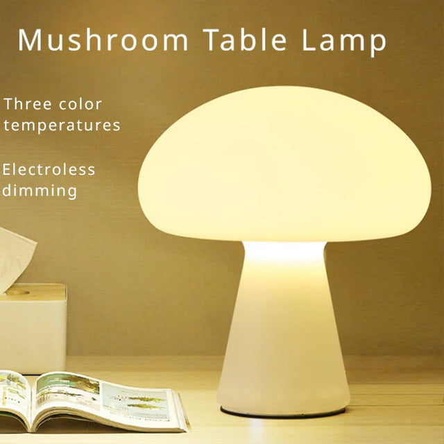 Creative Night Light Restaurant Bar Desktop Mushroom Lamp Table Light Bedroom Bedhead LED Decorative Gift Atmosphere Light