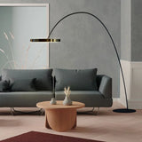 Modern Ring Design Floor Lamp Dimmable for Living Room Coffee Tables Bedroom Sofa Office Standing Home Decor Lighting Fixture
