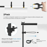 Photography Studio Backdrop Stand Photo Video Studio Background Stand Backdrop Support System Kit Scenery Shelf Frame Light Kit