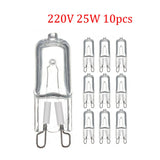 G9 Halogen Oven Bulb - 500°C Heat Resistant Capsule Lamp (25W / 40W / 60W)