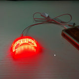 Dental Red Light Therapy Instrument Teeth Pain Cold Sore Canker Treatment Infrared Light for Mouth Oral Physiotherapy Tool