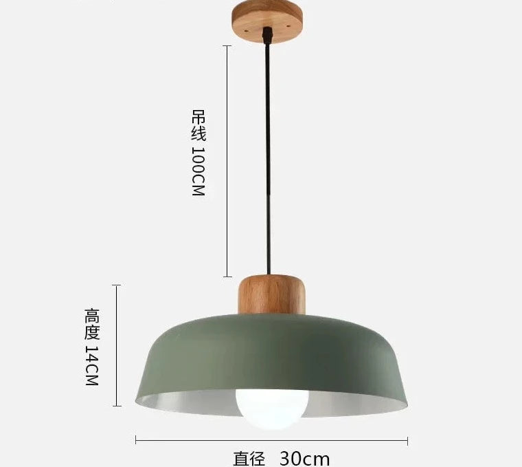 Nordic style chandelier restaurant kitchen bar study bedroom minimalist modern creative personalized chandelier